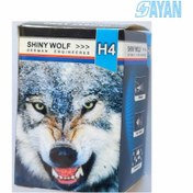 تصویر لامپ سه خار 100 وات گرگی اصل (زرد) 