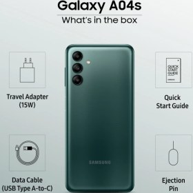 تصویر گوشی سامسونگ (استوک) A04s | حافظه 64 رم 4 گیگابایت Samsung Galaxy A04s (Stock) 64/4 GB