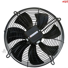 تصویر فن ايلکای هفت پر فلزی (بدون قاب) دمنده سایز 50 (سه فاز) مدل VIK-50A4T2-L Damande ILKA AXIAL FLOW FANS FORWARD