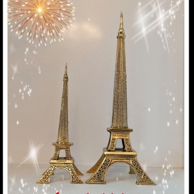 تصویر دکوری برنجی برنزی برج ایفل 829 Eiffel tower bronze decoration 829