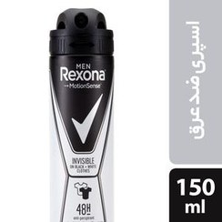 تصویر اسپری ضد تعریق مردانه رکسونا (Rexona) مدل Invisible حجم 150 میلی‌لیتر اسپری