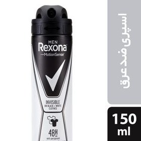 تصویر اسپری ضد تعریق مردانه رکسونا (Rexona) مدل Invisible حجم 150 میلی‌لیتر اسپری