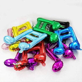 تصویر بادکنک فویلی نت سبز کد 594 