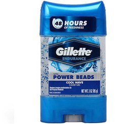 تصویر دئودورانت ژله ای ایندورنس کول ویو ژیلت Gillette endurance clear gel deodorant