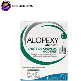 تصویر محلول ضد ریزش مو الوپکسی 2 درصد مخصوص بانوان ALOPEXY 2%