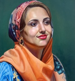 تصویر سفارش تابلو نقاشی پرتره Order a portrait painting