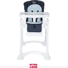 تصویر صندلی غذا کودک زویه مدل Z110-1 رنگ سورمه ای 