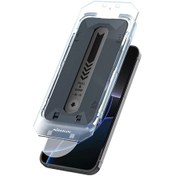 تصویر محافظ صفحه نمایش اپل مدل Guardian Privacy برای آیفون ۱۶ پرو مکس با پوشش کامل 