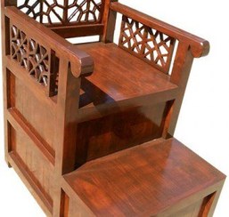 تصویر صندلی چوبی منبر کدCH89 