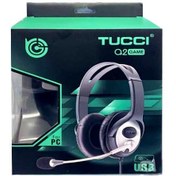 تصویر هدفون گیمینگ باسیم TUCCI مدل Q2 Wireless headset TUCCI Q2