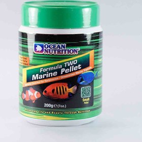 تصویر غذای ماهی فرمول 2 کوچک Ocean Nutrition Formula Two Pellets Small