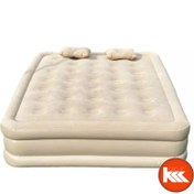 تصویر تشک بادی دونفره با پمپ سرخود Double Air Mattress with Built-in Pump