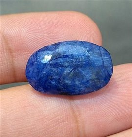 تصویر سنگ یاقوت کبود اصل معدنی کد 859 