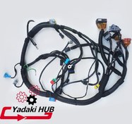 تصویر دسته سیم داخل موتور تیوفایو با کامپیوتر ME7.4.4 مدل ۹۲.۹۱ 