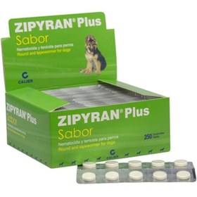 تصویر قرص ضد انگل سگ و گربه zipyran اسپانیا Zipyran Antihelmintic Tablets for Cats and Dogs