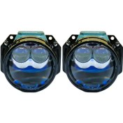 تصویر لنز چراغ خودرو زیمر مدل L25 PRO2 جغدی 