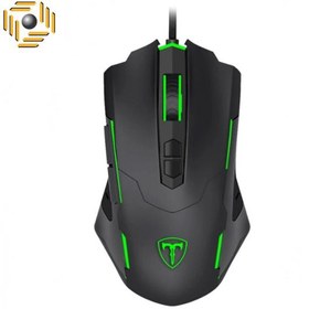 تصویر ماوس گیمینگ تی دگر مدل T-TGM206 با سیم 