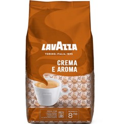 تصویر دانه قهوه لاوازا گوستوسو مدل کافه کرما 1 کیلویی ا Lavazza Caffee Crema Gustoso Lavazza Caffee Crema Gustoso