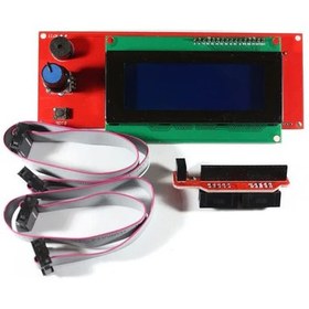 تصویر نمایشگر (LCD 2004) پرینترهای سه بعدی RepRap Smart Controller 