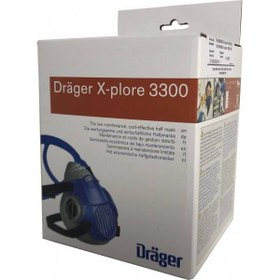 تصویر ماسک نیم صورت ۳۳۰۰ دراگرDrager-X-plore ا Drager-X-plore Drager-X-plore