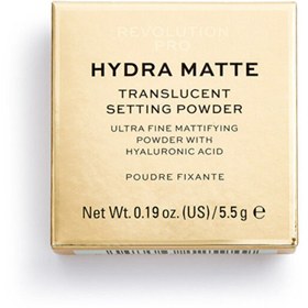 تصویر کرم پودر اورجینال برند Revolution pro مدل Hyaluronic Acid Matte Finish Powder کد 771126594 