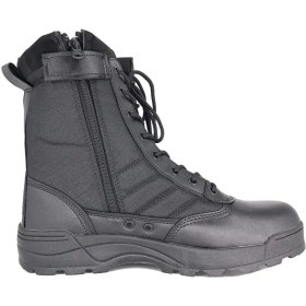 تصویر پوتین کوهنوردی مشکی پاراشوت 