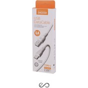 تصویر کابل شارژ فست تایپ سی شوش مدل SH403C طول ۱.۱ متر 
