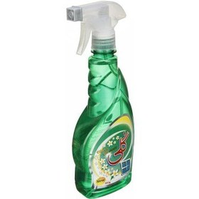 تصویر شیشه شوی 500 میل سبز گلی 