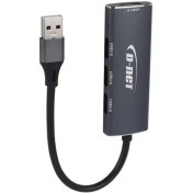 تصویر هاب 4 پورت USB 3.0 دی نت مدل DT-430 