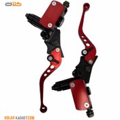 تصویر کتی کلاچ موتور سیکلت قهرمانی جفت پمپ قرمز 