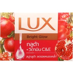 تصویر صابون لوکس Bright Glow با گلوتاتیون و ویتامین C و E وزن 105 گرم 