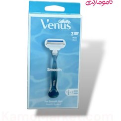 تصویر خودتراش زنانه ونوس مدل Smooth به همراه ۲ عدد یدک 