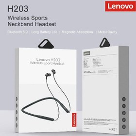 تصویر هدفون بلوتوثی لنوو مدل H203 Lenovo H203 Wireless Headphones