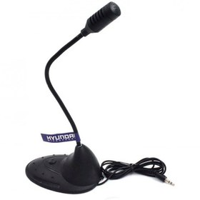 تصویر میکروفون رومیزی Hyundai HY-K500 Hyundai HY-K500 Wired Microphone