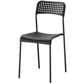 تصویر صندلی مشکی ایکیا مدل IKEA ADDE ا IKEA ADDE chair black IKEA ADDE chair black