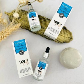 تصویر سرم سفید کننده شیر گاو 