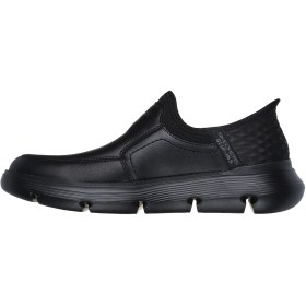 تصویر کفش چرم مردانه اسکچرز مدل SKECHERS 205067-BBK 