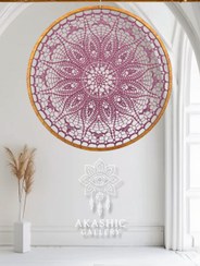 تصویر دریم کچر قلاب بافی ماندالا گلبرگ 