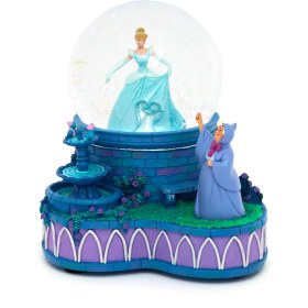 تصویر گوی موزیکال کلکسیونی سیندرلا دیزنی؛Cinderella Snow Globe 