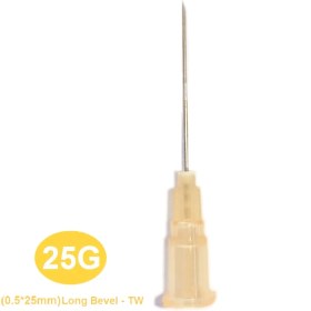 تصویر سرسوزن آوا گیج ۲۵ نارنجی Ava needle gage 25 orange