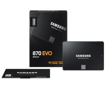 تصویر اس اس دی سامسونگ 870EVO با ظرفیت 250 گیگابایت ا Samsung 870 EVO 250GB 2.5 Inch SATA III SSD Samsung 870 EVO 250GB 2.5 Inch SATA III SSD