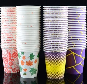 تصویر لیوان کاغذی 220 سی سی 220 cc paper cup