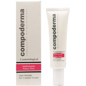 تصویر كرم دور چشم مولتی ویتامین پاور فیرم 30 میلی لیتر كامپودرما Compoderma Multivitami Power Firm Anti Wrinkle Eye Contour Cream 30 ml