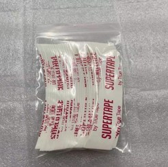 تصویر چسب کلاه گیس و پروتز مو سوپر تیپ قرمز بسته ۳۰ عددی 