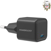 تصویر شارژر دیواری پاورولوژی Powerology Ultra-Quick GaN Charger P35WSPCEU توان 35 وات 