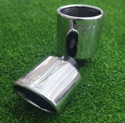 تصویر سر اگزوز بیضی ریموس 206 . برند ttn Exhaust Remus for peugeot 206 and 207