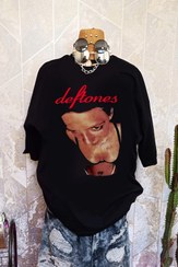 تصویر تیشرت گرانچ پینترستی دفتونز deftones - M / مشکی deftones tshirt