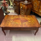 تصویر میز جلو مبلی معرق مستطیل مدل 03 