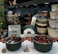 تصویر سرویس قابلمه عروس مدل دلوین ۵ پارچه 