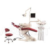 تصویر یونیت صندلی وصال گستر مدل ۵۲۰۰ شلنگ از پایین dental-chair-vesalgostarteb-5200